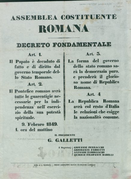 135 5.10 REPUBBLICA ROMANA (1849)